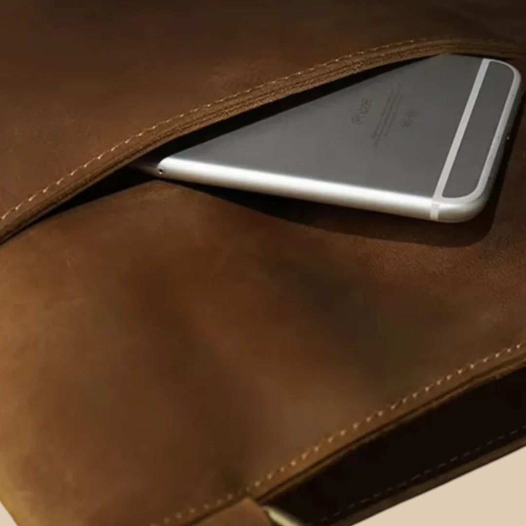 Paula | Sac Bandoulière Femme | Marron