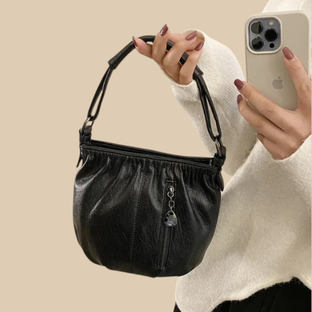 Mikaela | Sac a Main Femme | Noir