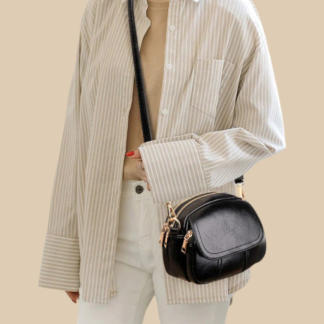 Lannie | Sac Bandoulière Femme | Noir