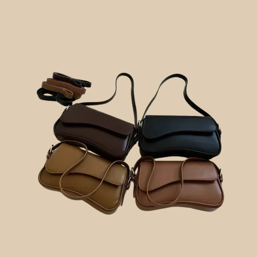 Gina | Sac Bandoulière Femme | Noir