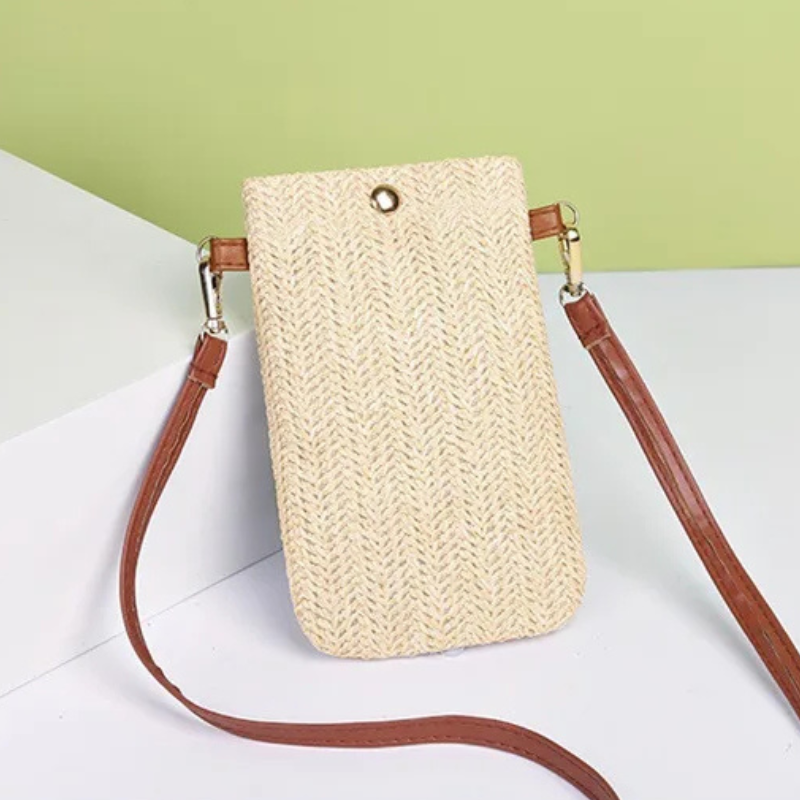 Charlene | Mini sac à bandoulière | Sac en raphia