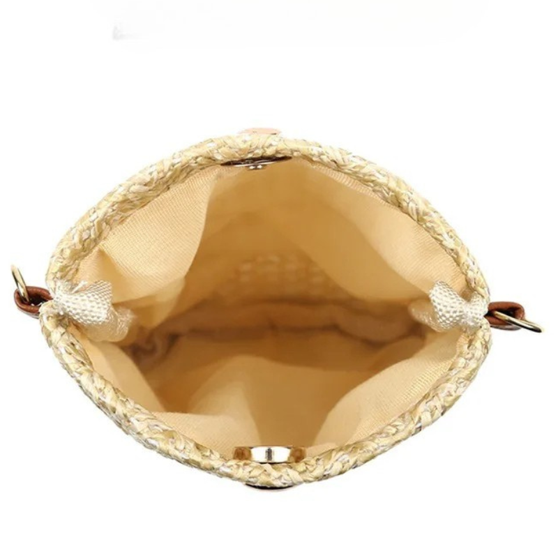 Charlene | Mini sac à bandoulière | Sac en raphia