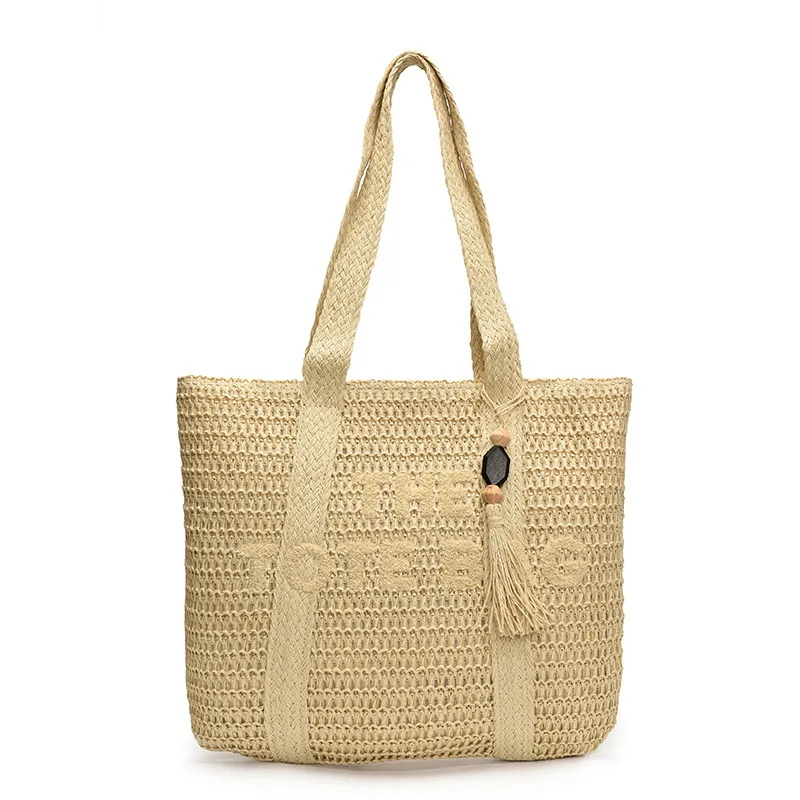 Laccie | Sac en Raphia Femme | Main