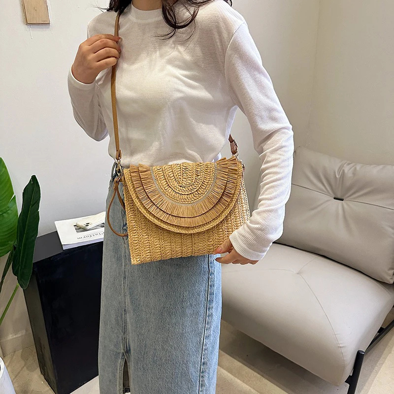 Zarah | Sac a Main Femme | Plage en Raphia
