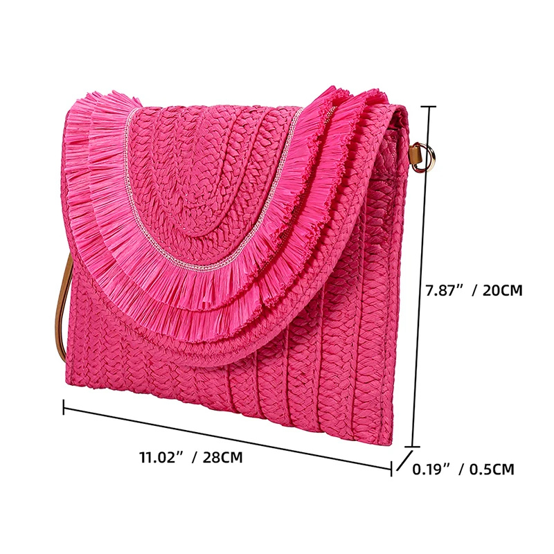 Zarah | Sac a Main Femme | Plage en Raphia