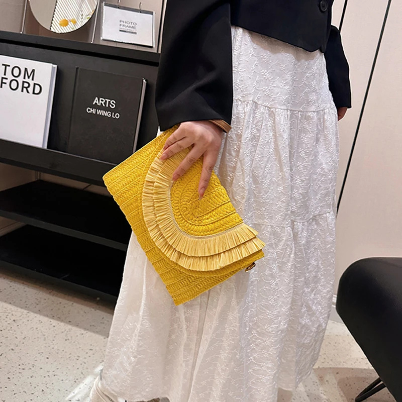 Zarah | Sac a Main Femme | Plage en Raphia