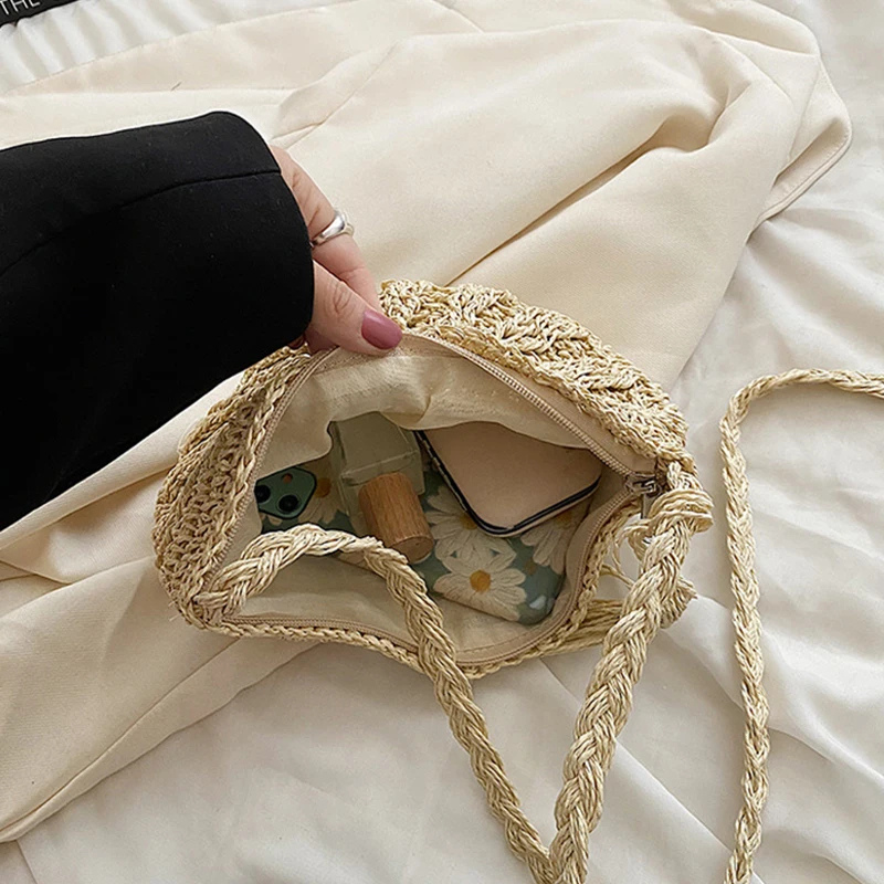Tarah | Sac en Raphia | Bandouliere