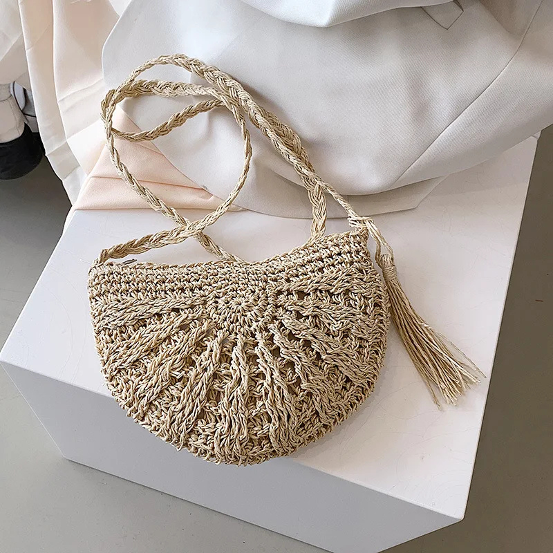Tarah | Sac en Raphia | Bandouliere