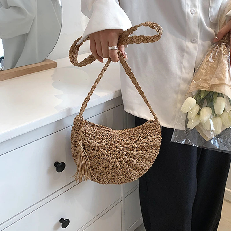 Tarah | Sac en Raphia | Bandouliere