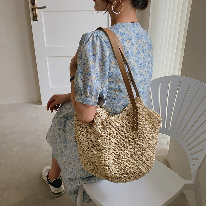 Anny | Sac en Raphia | Bandoulière