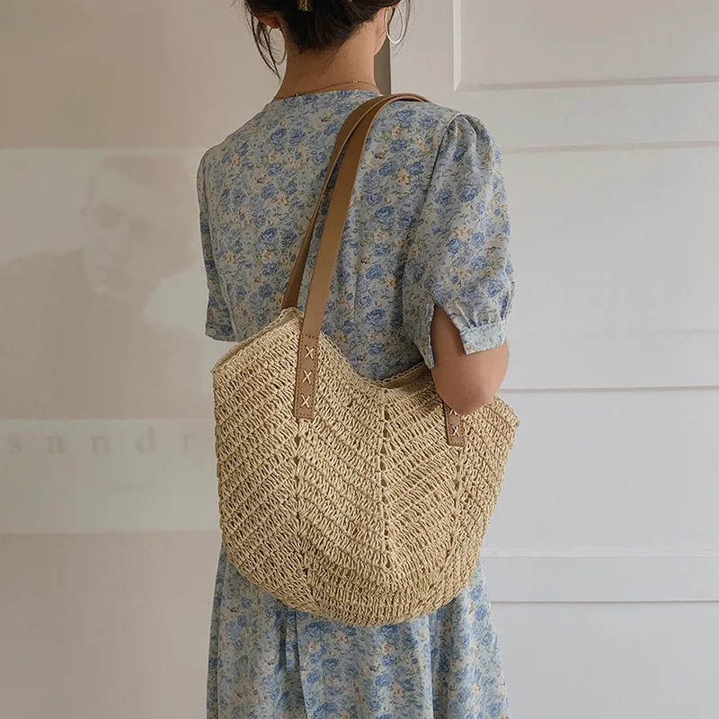 Anny | Sac en Raphia | Bandoulière