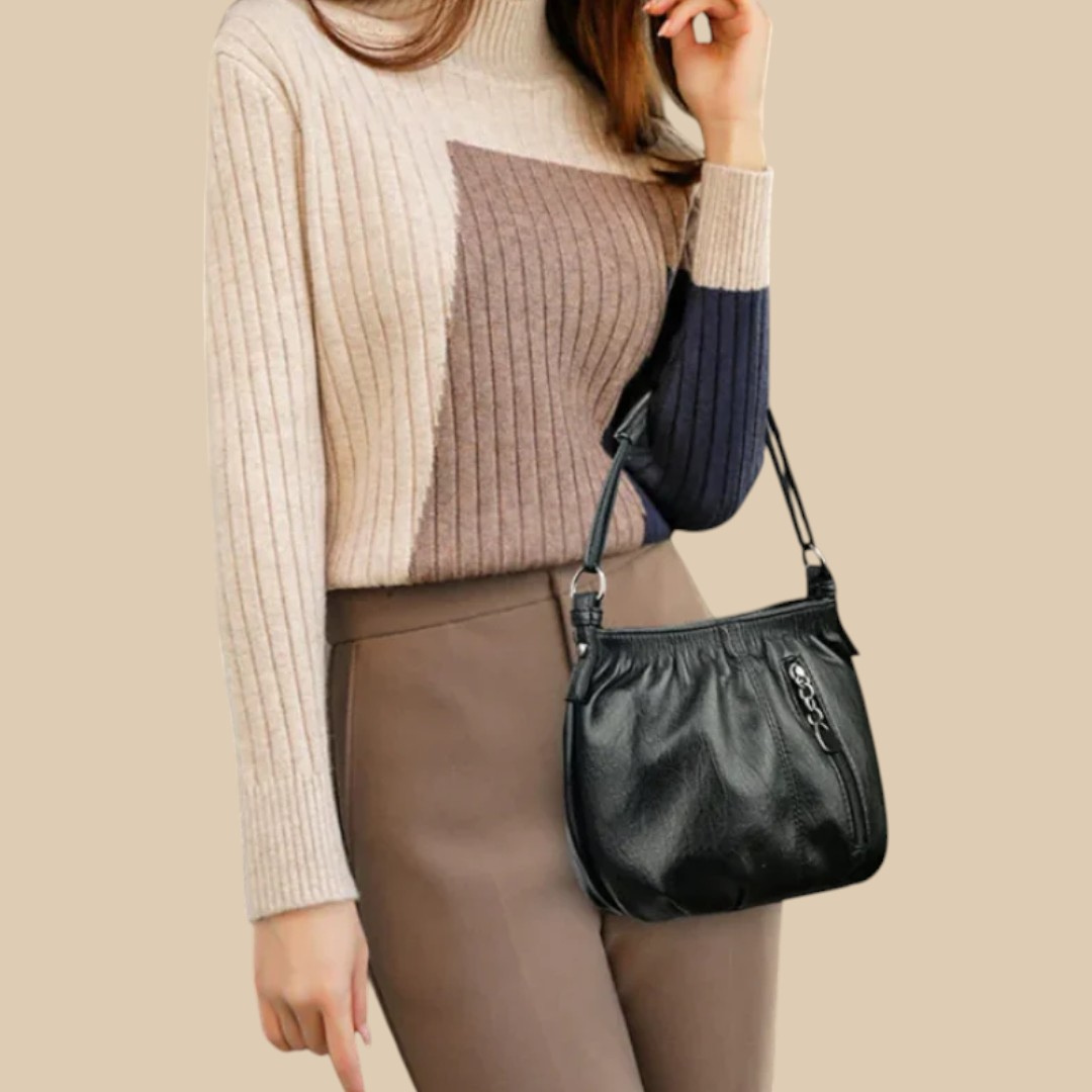 Mikaela | Sac a Main Femme | Noir