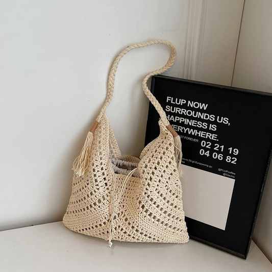 Linzy | Sac à Bandoulière Tissé  | Design