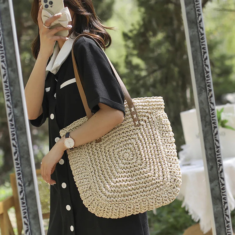 Anny | Sac en Raphia | Bandoulière