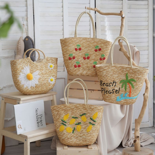 Ellena | Sac en Raphia | Tuto